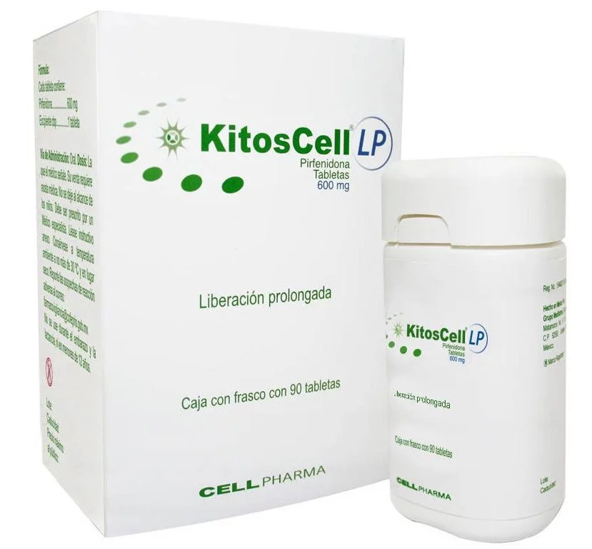 Buy Pirfenidone Kitoscell LP 600 mg 90 Tabs For Sale Online at Cheap Rates