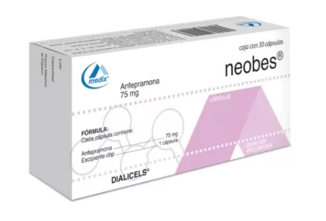 Buy Norex Neobes Amfepramone Hydrochloride 75 mg 30 Tabs For Sale Online at Cheap Rates