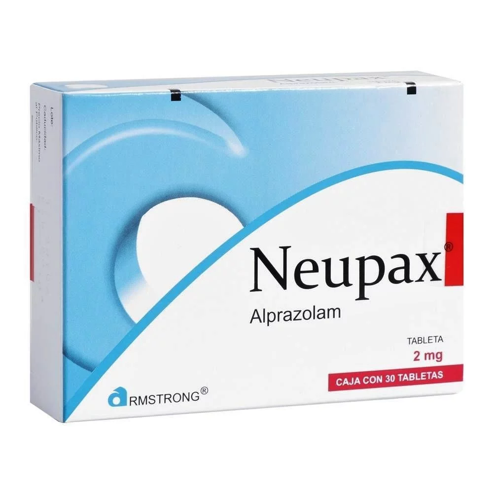 Buy Neupax Alprazolam 2 mg 30 tabs For Sale Online at Cheap Rates