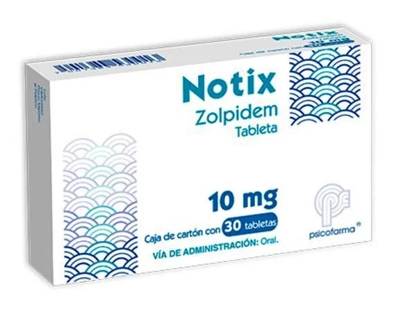 Buy NOTIX ZOLPIDEM 10 MG 30 TABS For Sale Online at Cheap Rates