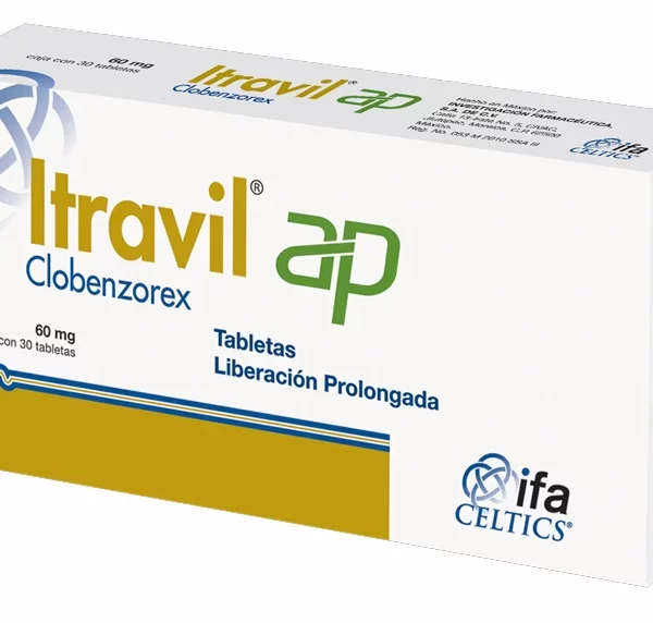 Buy Itravil Clobenzorex 30 mg 60 caps For Sale Online at Cheap Rates
