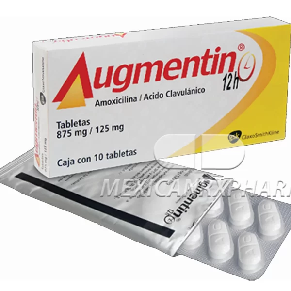 Buy Augmentin Amoxicillin Clavulanate 10 mg 10 tablets For Sale Online at Cheap Rates