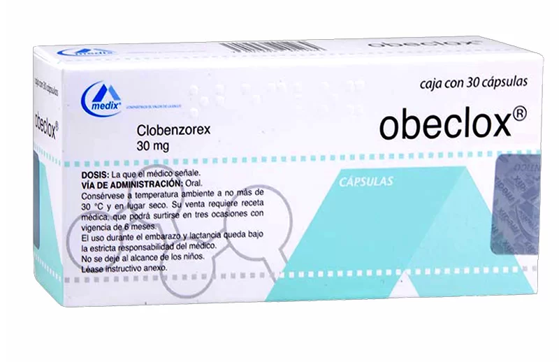Buy Obeclox Clobenzorex 30 mg and 60 mg 30 caps and 60 tabs For Sale Online at Cheap Rates