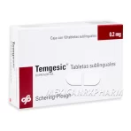 Buy Temgesic Sublingual Bupremorphine 0.2 mg 10 Tabs For Sale Online at Cheap Rates